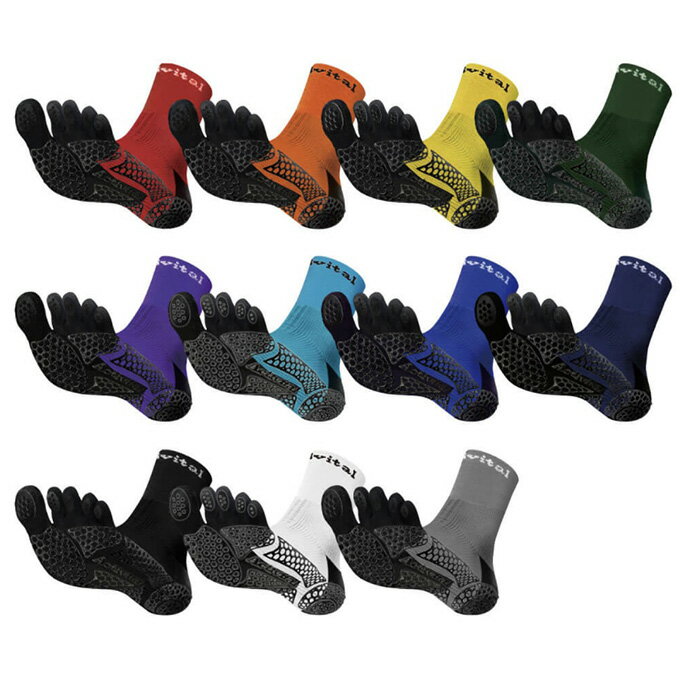 【メール便送料無料】アクティバイタル Activital サッカーソックス メンズ アクティバイタル PRO5 5本指 HRD1065 HRD1066