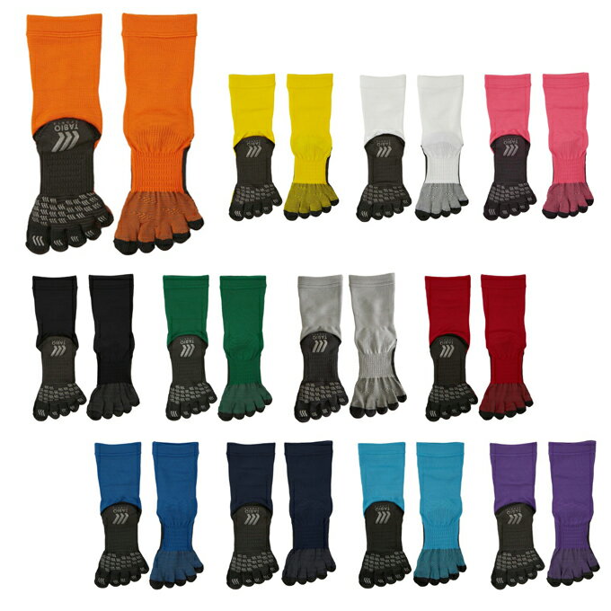 【送料無料】タビオ(TABIO) フットボール 五本指ソックス 071140011 サッカーストッキング 【メール便可】 od