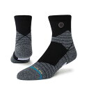 【メール便送料無料】スタンス ソックス STANCE SOCKS バスケットボール ソックス メンズ ICON SPORT QTR A459A21SQB#BLK