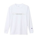 チャンピオン Champion バスケットボール 長袖シャツ ジュニア ミニ ロングスリーブTシャツ CK-AB413-010 sc