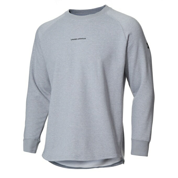 アンダーアーマー スウェット トレーナー メンズ UAロングショット スウェット クルー 1388351-035 UNDER ARMOUR sc
