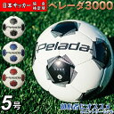モルテン サッカーボール 5号球 検定球 ペレーダ3000 手縫い F5K3000 molten エントリーモデル 低価格 中学 高校 クラブ sc