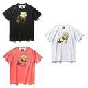 スポルディング SPALDING バスケットボールウェア 半袖シャツ ジュニア Tシャツ スポンジ・ボブ クラビー パーティ SJT25067S 【メール便可】...