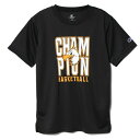 【メール便送料無料】チャンピオン(Champion) バスケットボールウェア 半袖シャツ ジュニア 半袖Tシャツ CK-BB333-090