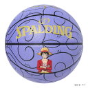 スポルディング(SPALDING) バスケットボール 7号球 メンズ レディース ONE PIECE ゴムゴムノ実 78-039J sc