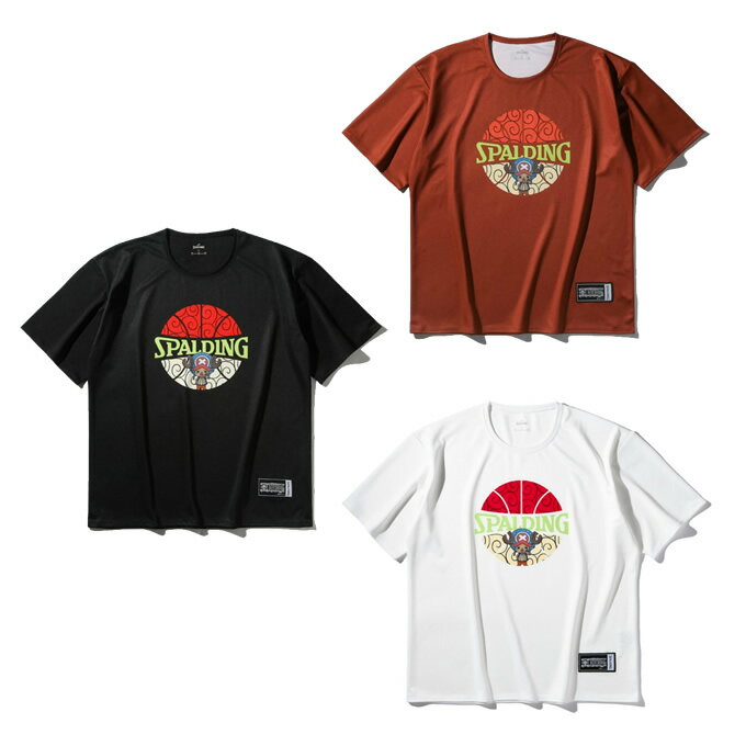 【メール便送料無料】スポルディング(SPALDING) バスケットボールウェア 半袖シャツ メンズ レディース Tシャツ ワンピース ヒトヒトの実 BP SMT...
