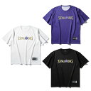 【メール便送料無料】スポルディング(SPALDING) バスケットボールウェア 半袖シャツ メンズ レディース Tシャツ ワンピース ゴムゴムの実 ロゴ SMT25104P