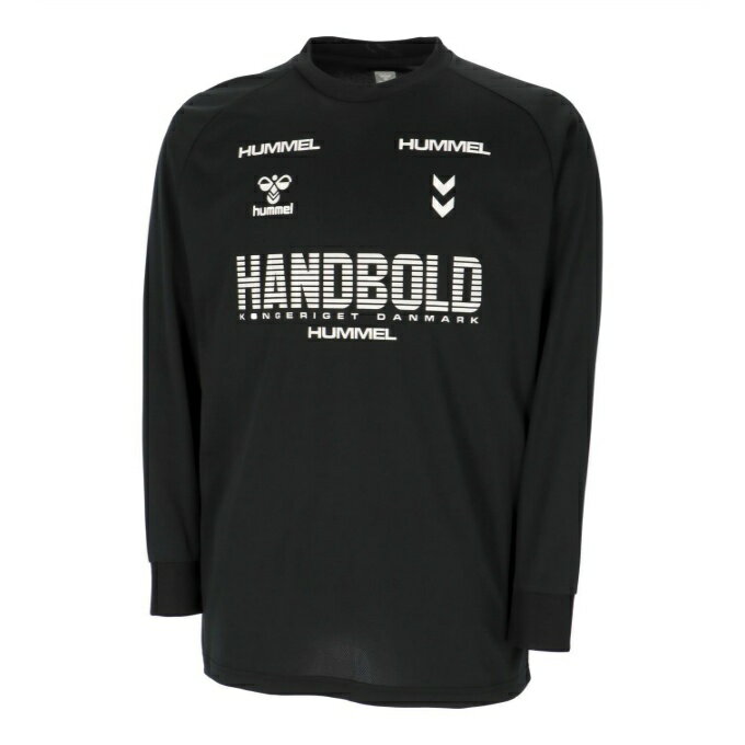 【メール便送料無料】 ヒュンメル hummel ハンドボールウェア 長袖シャツ　 メンズ HB BASIC LSプラク..