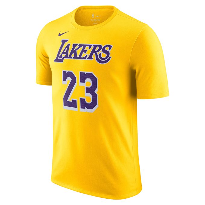 ナイキ(NIKE) バスケットボールウェア 半袖シャツ メンズ ロサンゼルス レイカーズ レブロン NBA Tシャツ DR6380-734