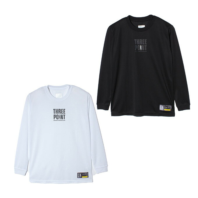 スリーポイント(ThreePoint) バスケットボール 長袖シャツ ジュニア 長袖 カモフラ背面シューターTシャツ TP570414E01 sc