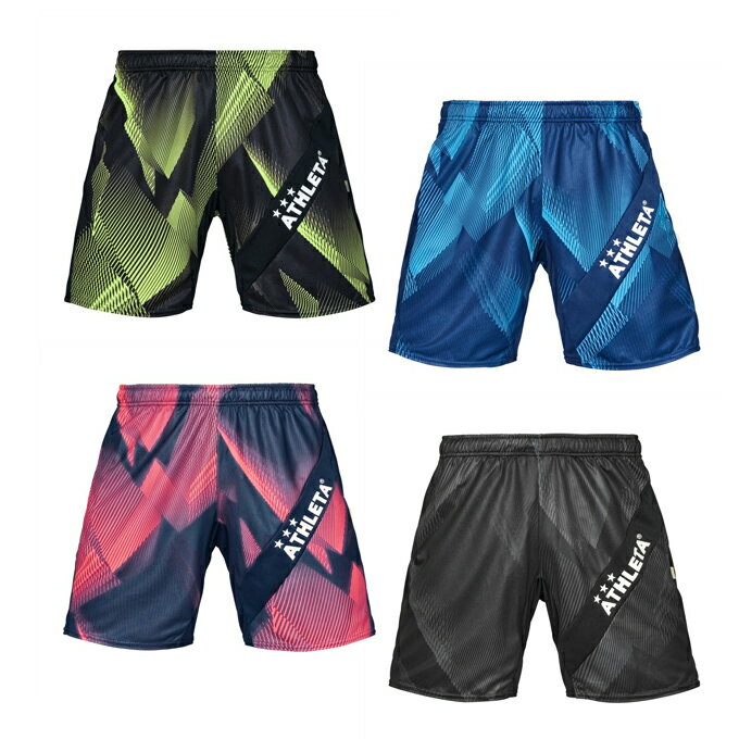 乐天商城 - アスレタ ATHLETA サッカーウェア ハーフパンツ メンズ ポケ付グラフィックプラクティスパンツ 02439 sc
