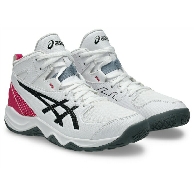 乐天商城 - アシックス(asics) バスケットシューズ ジュニア DUNKSHOT MB 10 ダンクショット 1064A019-104 sc