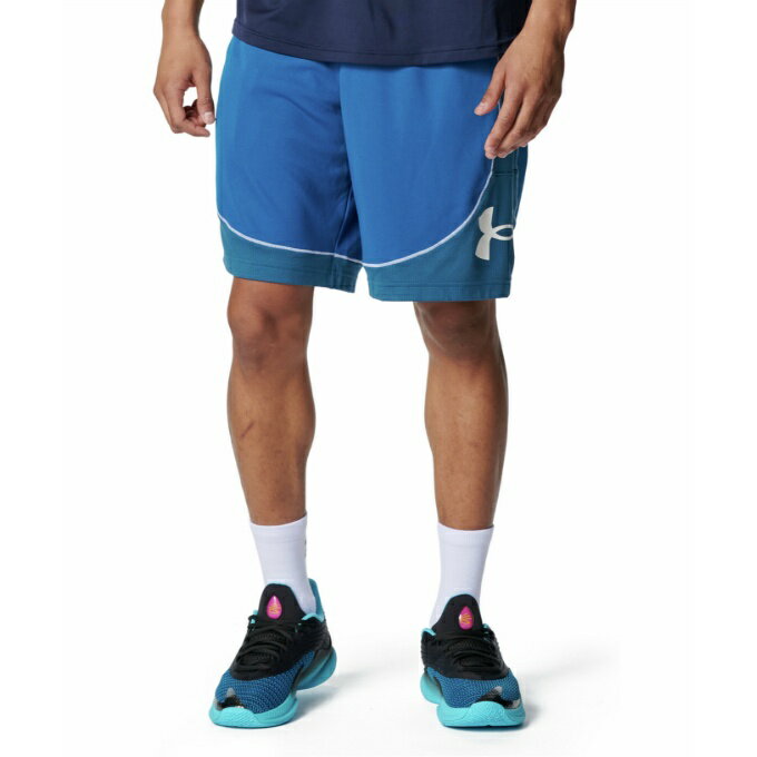 アンダーアーマー バスケットボール ハーフパンツ メンズ UA NEXT GEN LOGO SHORTS 6012512-426 UNDER ARMOUR sc