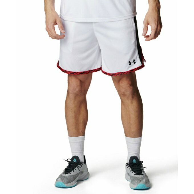 乐天商城 - アンダーアーマー(UNDER ARMOUR) バスケットボール ハーフパンツ メンズ UA DREAMERS MESH SHORTS 6012514-100 sc