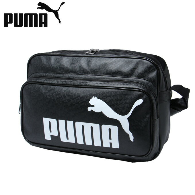 プーマ エナメルバッグ　Lサイズ メンズ レディース トレーニング PUショルダー 075371 01 PUMA sw