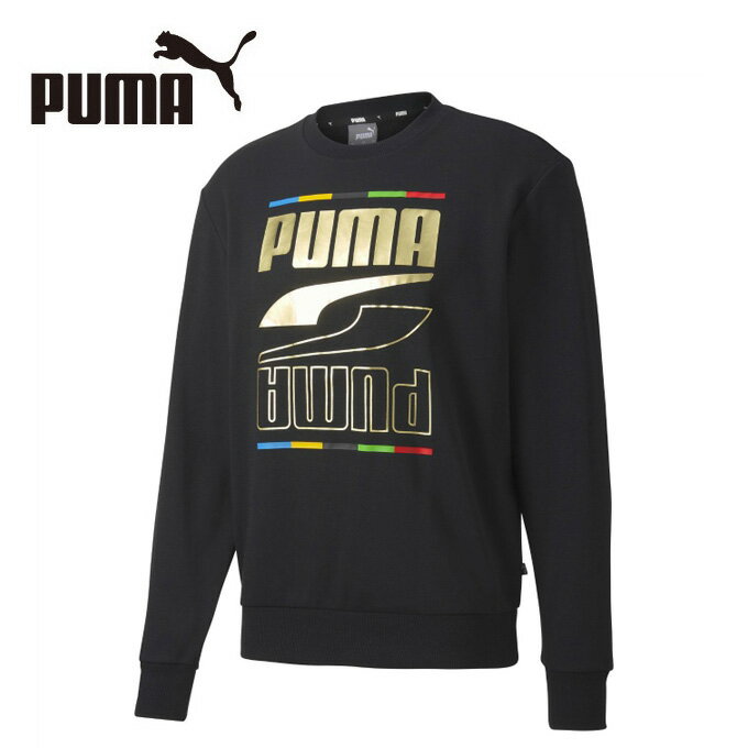 プーマ スウェットトレーナー メンズ REBEL 5 CONTINENTS クルースウェット 585267 PUMA sw