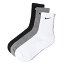 ナイキ 3足組ソックス メンズ レディース エブリデイ クッションド SX7664-964 NIKE sw
