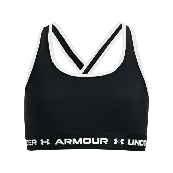アンダーアーマー スポーツブラ ブラトップ ジュニア UAクロスバック ミッド ソリッド ブラ トレーニング KIDS 1369971-001 UNDER ARMOUR swのサムネイル