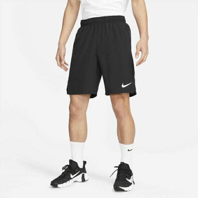 【期間限定クーポン配布中！8/25 0:00〜8/25 23:59】 ナイキ ハーフパンツ メンズ ナイキ Dri-FIT フレックス ウーブン ショート 9インチ ドライフィット DM6618-010 NIKE 【メール便可】 sw