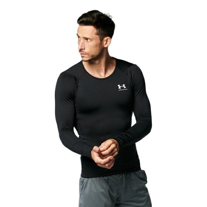 アンダーアーマー アンダーウェア 長袖 メンズ UA COLDGEAR ARMOUR CREW SHIRT 1375528-001 UNDER ARMOUR 【メール便可】 sw