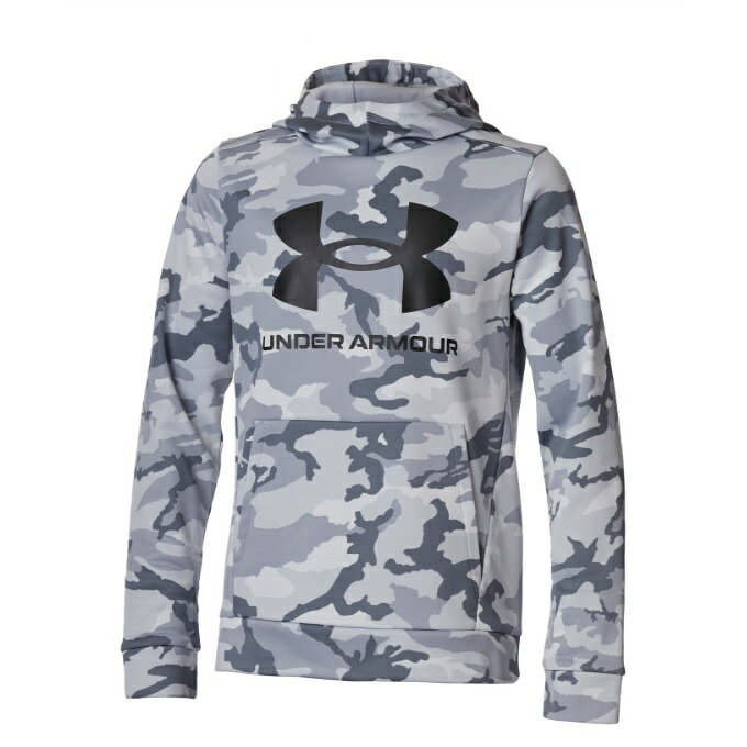 アンダーアーマー スウェットパーカー ジュニア UA アーマー フリース カモ プリント フーディー 1375979-011 UNDER ARMOUR sw