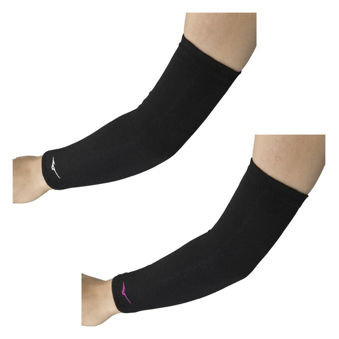 【メール便送料無料】 ミズノ バレーボール ひじサポーター パッドレス肘サポーター ロング 1個入り V2..