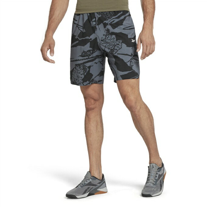 リーボック Reebok ハーフパンツ メンズ ワークアウト レディ オールオーバー プリント ショーツ Workout Ready Allover Print Short HA1058 sw