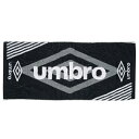 アンブロ UMBRO メンズ レディース スポーツタオル UUAVJE05-BKWH sw