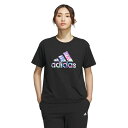 アディダス Tシャツ 半袖 レディース BOS フラワーグラフィック IK9311-IDF63 adidas sw