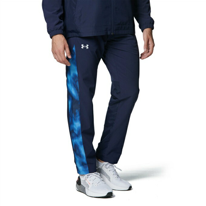 アンダーアーマー ウインドブレーカー パンツ メンズ UA TRICOT LINED WOVEN PANTS 1381346-410 UNDER ARMOUR sw