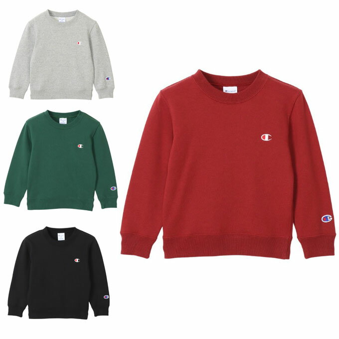 チャンピオン Champion スウェットトレーナー ジュニア キッズ クルーネックスウェットシャツ CK-Y001 ..