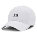 アンダーアーマー 帽子 キャップ メンズ UAアイソチル アーマーベント ストレート キャップ トレーニング MEN 1383438-100 UNDER ARMOUR sw