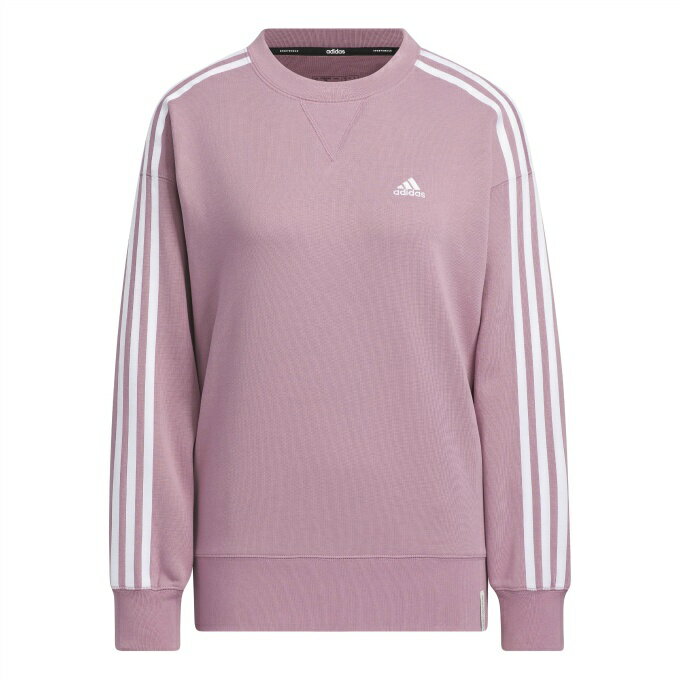アディダス スウェットトレーナー レディース W ESS+ 3ST クルースウェット JF1414 KVF83 adidas swのサムネイル