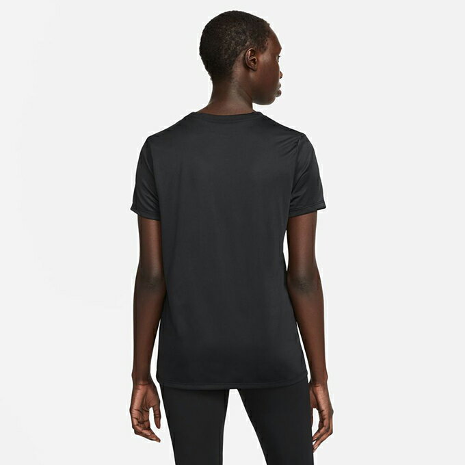 ナイキ Tシャツ 半袖 レディース F DF RLGD ワンポロゴ半袖機能T DX0688-010 NIKE 【メール便可】 sw