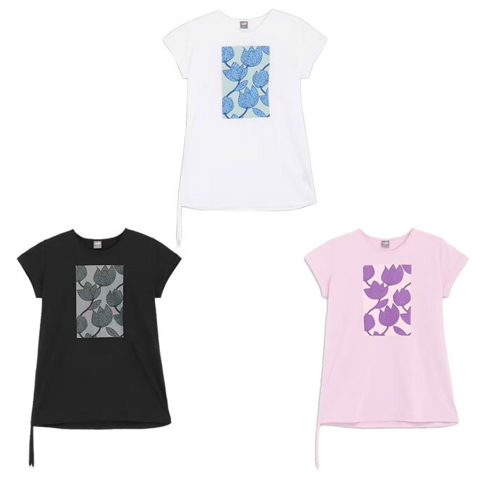 プーマ Tシャツ 半袖 レディース ウィメンズ サマーパック MX グラフィック 半袖 Tシャツ 680710 PUMA 【メール便可】 swのサムネイル