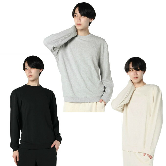 コットン100%のシンプルな裏毛スウェットでシーズン問わず使えます。 ■カラー：01BK、04LGY、87MWH ■サイズ： S ( バスト/106cm、肩幅/50cm、ゆき/84cm、すそ周り/87cm、後ろ丈/68cm ) M ( バス...