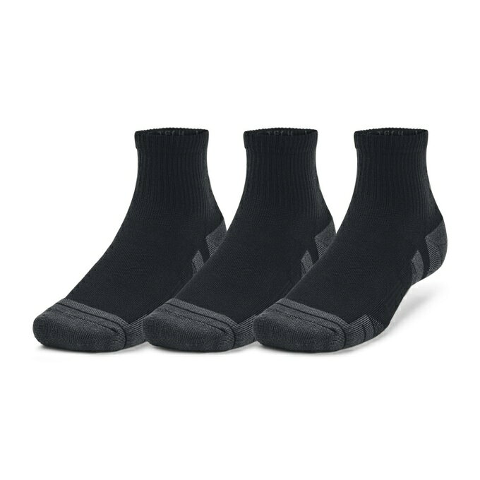 アンダーアーマー ソックス メンズ UA Performance Tech 3pk Qtr 1379510-001 UN…