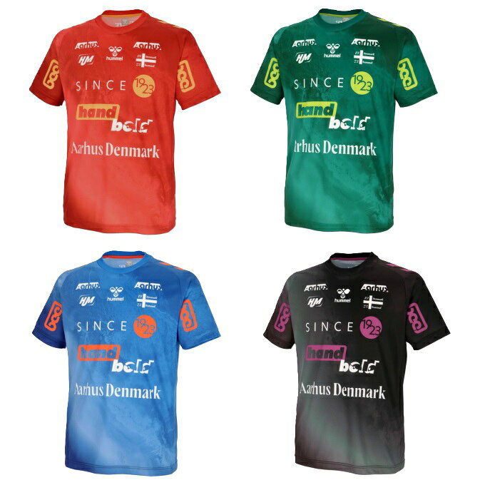 【メール便送料無料】ヒュンメル hummel ハンドボールウェア 半袖シャツ メンズ ハンドボール EURO H/Sプラクティスシャツ HAP1216