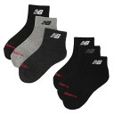 【全品15%OFFクーポン!5/9 20:00〜5/18 23:59】 ニューバランス ソックス ジュニア 3P ショートソックス LAS55651 new b...