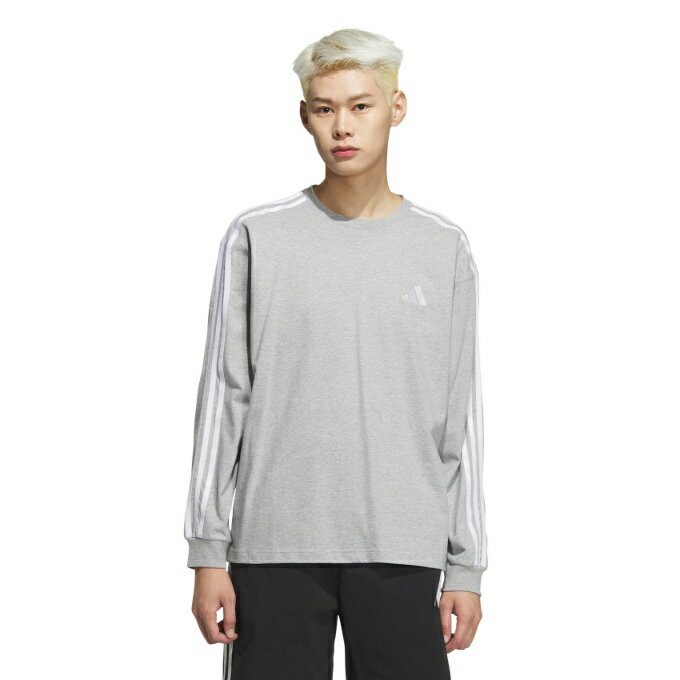 楽天市場】アディダス 長袖tシャツ（カラーグレー）（トップス