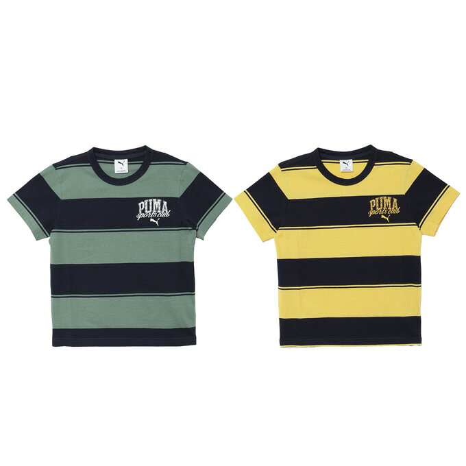 樂天商城 - 【メール便送料無料】プーマ Tシャツ 半袖 ジュニア CLASS ボーダー Tシャツ 687823 PUMA