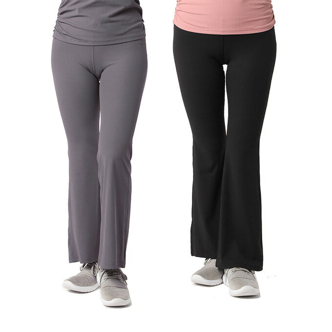 【メール便送料無料】アンドライフ &amp;life ロングタイツ レディース 接触冷感リブ フレアロングタイ..