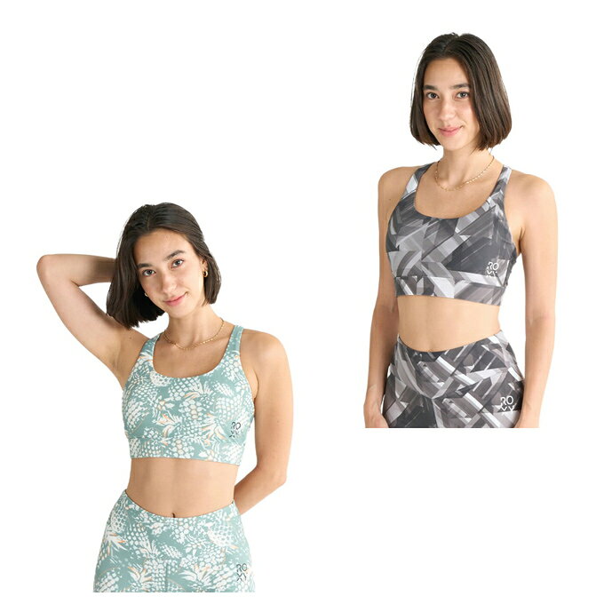 【メール便送料無料】ロキシー ROXY スポーツブラ ブラトップ レディース F FRMTINSIDE 柄 ブラMID RBR251517