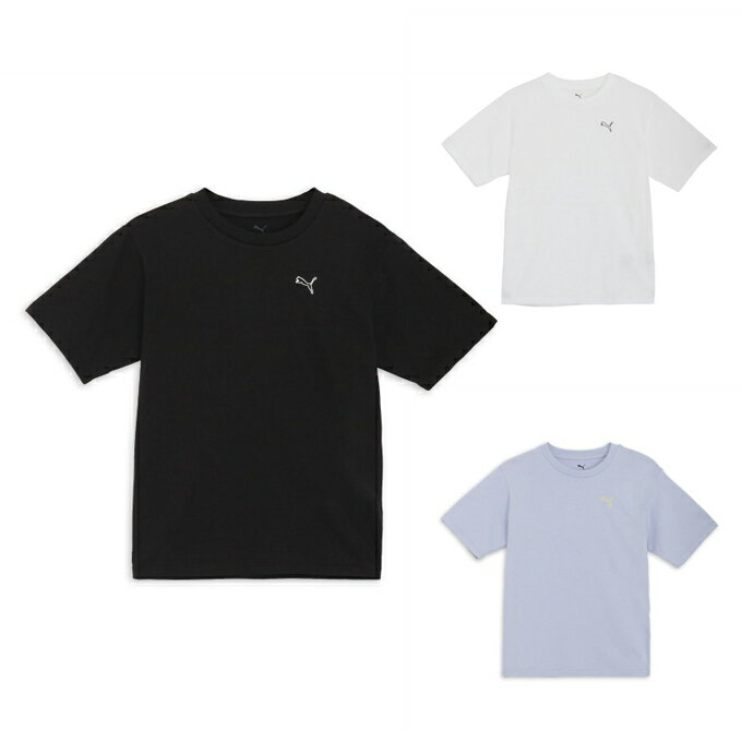 【メール便送料無料】プーマ Tシャツ 半袖 レディース ウィメンズ ESS MX キャット ロゴ リラックス 半..