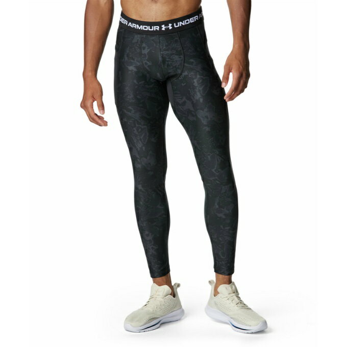 アンダーアーマー(UNDER ARMOUR) ロングタイツ メンズ UA HEATGEAR CAMO LEGGINGS UA ヒートギア カモ レギンス 6007729-001