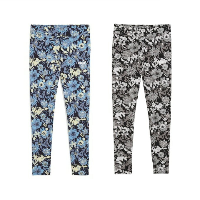 【メール便送料無料】プーマ(PUMA) ロングタイツ レディース ESS NATURE AOPレギンス 691007 od