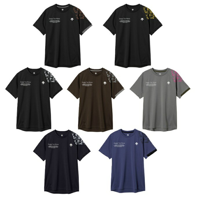 【メール便送料無料】デサント(DESCENTE) バレーボールウェア 半袖シャツ メンズ レディース 半袖バレーボールシャツ DV5FHT02U sw