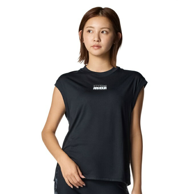 Tops - アンダーアーマー(UNDER ARMOUR) ノースリーブシャツ レディース UA TECH MUSCLE TANK 6012613-001 sw
