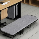 折りたたみ式キャンプ用コットとマットレス、6段階調節機能付き頑丈なスリーピングコットベッド、ユニバーサルホイール付き緊急用お泊まりベッド、250kgの耐荷重、自宅オフィス休暇病院(180x110cm/70.8x43.3in)