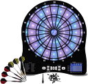 電子ダーツボードセット、LED自動採点発光電子ダーツセット、ソフトチップ電子ダーツボード、大人用、子供用、マルチプレイヤー、さまざまなゲーム会場用 green